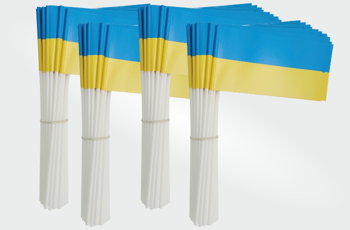 Печать бумажных флажков